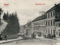 Mesnička ulica oko 1910. godine